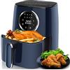Taylor Swoden Marina - Friggitrice ad aria senza olio 8 in 1 con pannello touch a LED. Cestello interno antiaderente da 4.2L, ideale per una famiglia da 4/6 persone. Potenza da 1400w, color blu