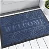 Yimobra Tappetino antiscivolo lavabile resistente per porte di casa, corridoio, ufficio, blu, 75 x 43 cm, ideale per interni ed esterni.
