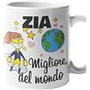 Colorfamily tazza mug Zia sei la migliore del mondo idea regalo per la Zia