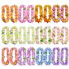 YOUNGSAY 24 Pezzi Riutilizzabile Ghirlanda Hawaiana Collana con Feuille