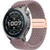 GIOPUEY Cinturini Magnetica Compatibile con Amazfit Balance 2 XT, Cinturino in Morbido Nylon Intrecciato [Unisex] [Traspirante] - Purple