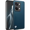 HAFFAN Custodia Cover Protettiva per Cellulare per OnePlus Nord 3 / OnePlus Ace 2V (6.74 inches), Stile Similpelle - Zaffiro