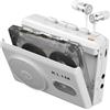 KLIM K9 Cassette Player Lettore Audio e Registratore, Microfono, Presa Cuffie