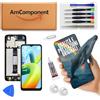 AmComponent - display di ricambio per XIAOMI REDMI A1 220733S schermo frame LCD vetro touch screen | Componente di ricambio con luminosità intensa e risposta al tocco reattiva
