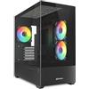 Sharkoon Mk6 Rgb Midi Tower Bianco (mk6 Rgb Black Matx [schwarz])