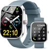 Matast 2026 Smartwatch Uomo Donna, 100+ Sportive Fitness Tracker con Sonno Contapassi Cardiofrequenzimetro, 1.91 Smartwatch con Effettua/Risposta Chiamate, Impermeabil IP68 Smart Watch per Android/iOS