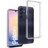 REY Pack 3X Cover in Gel TPU Trasparente per Samsung Galaxy A05S 4G, Ultra Sottile 0,33 mm, Morbido Flessibile, Custodia Silicone