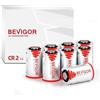 Bevigor Batteria al litio CR2, 900 mAh, 3 V, ad alta potenza, CR2, non ricaricabile, per fotocamere, telemetri da golf, torce e altri dispositivi, 8 pezzi