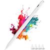 Luntak Penna per Apple iPad 2018-2026 con 2 prestazioni di ricarica rapida/rejection del palmo e sensibilità di inclinazione, tablet Pencil per iPad A16 11/10/9/8/7/6, iPad Pro M5/M4/12,9/11, Air M4/M3/M2