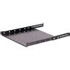 SABAJ M&D Ripiano 19 Pollici 1U 500 mm Nero - 25 kg, Regolabile | Per armadi server da 550 mm, staffa posteriore +200 mm, fissaggio 4 punti, lamiera forata, per switch, router, NAS