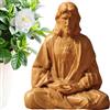 TQEBWUS Statua di Gesù Cristo - Meditazione Gesù Statue Sacre - Figure cattoliche - Statua di Gesù, scultura, statuetta da 10 cm, decorazione per la casa, decorazione della chiesa per feste,