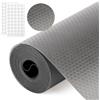 NETFLO Tappetino per cassetti, 50 x 700 cm, in EVA, non adesivo | Pellicola trasparente nera per cassetti, antiscivolo, lavabile, per cassetti, frigoriferi, armadi, con 100 punti adesivi