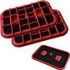 PakTrade Set 2X Filtro odori Filtro Carbone per Aspirapolvere Compatibile con Lux 1, Lux1, Classic, Royal, D 820, D820, Staubcontainer