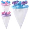 Generic Laundry Hair Catcher - Floating Hair Filtering Mesh Removal | 3X Conical Lint Filter Mesh Bag Easy Drawer Organization | Reusable Floating Hairs Filtering Removal Lint Cleaning Tool For Laundry