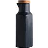 Onepine Dispenser per olio in ceramica da 300 ml, ampolle per olio senza gocciolamento, dispenser per olio d'oliva, contenitore per condimenti con coperchio
