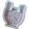 Wynrzyj Stampo a ferro di cavallo in silicone per profumi, candele, decorazioni per la casa, progetti di colata resistente al calore, decorazioni in silicone