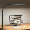SKYLEO Lampada da Scrivania LED Collo di Cigno Flessibile - 5 Modalità Colore x 11 Livelli di Luminosità - 1300LM - Funzione Timer e Memoria - 12W Lampada con Pinza - Verde