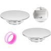GZRXIOUS 2PCS Tappo Lavabo 66 mm, Tappo di Scarico, Tappo Pop Up, Tappo Click Clack