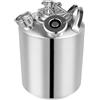 Goddlgjik Set di pulizia 3 teste 10 l, in acciaio inox, con coperchio e spiedini (A, A, S), set di pulizia per impianti di spillatura di birra, birra, hotel, bar, pub