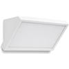 maolo Applique LED da Esterno 24W IP65 CCT 3000K 4200K 6400K | Lampada da Parete Moderna Rettangolare | Luce Selezionabile Calda Naturale Fredda | Alluminio e PC | Interni Esterni Balcone Ingresso (Bianco)