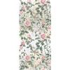 JOONOR Pellicola per la privacy per finestre con rose rosa retrò, decalcomanie 3D per finestre in vetro colorato arcobaleno, adesivo statico non adesivo per casa e ufficio, 42 x 100 cm
