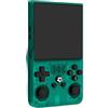 Fyssnn R36max Console di gioco portatile retrò con schermo IPS HD da 4,0 pollici, console di gioco portatile retrò (verde chiaro)