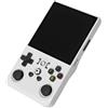 Fyssnn R36max Console di gioco portatile retrò con schermo IPS HD da 4,0 pollici, console di gioco portatile retrò (bianco)
