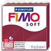 Staedtler 8020 Blocco di pasta modellabile Fimo, 59 gr, Rosso scuro (merlot (23))