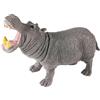 AENIMELY Figura Animale Ippopotamo grande Giocattolo Ippopotamo Realistico per Bambini Modello Animale Safari Educativo, Progetto Scientifico, Cake Topper, Regalo di Compleanno