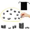 EAVUYIS Scacchi Magnetici Gioco da Tavolo con 40 Pezzi, Scacchiera Magnetica Portatile con Borsa e Corda, Gioco Magnetico Educativo di Strategia per Bambini e Famiglia