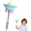 LSZUJP Bacchetta Magica Arcobaleno Stampata in 3D, Porta Carte di Credito per Pagamenti Contactless - Giocattolo Colorato per Pagare con Un Tocco per Festival, Cosplay e Divertimento Quotidiano