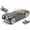 Burago MODELLINO IN SCALA COMPATIBILE CON JAGUAR XK 120 ROADSTER 1951 GREEN 1:24 BURAGO BU22018G