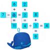 MÖBI Fast Fun Numerical Tile Game - Classic and Popular Educational Math Equation Card Games for Preschool Boys and Girls, Toddlers, Elementary Kids and Families of All Ages
