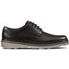 CLARKS - Mens Casual - All - Clarks Frelan Edge Black Leather - Black - 6.5 UK - Standard