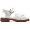 Clarks Orinoco Cross, Sandali Donna, Off White Lea, 39.5 EU