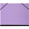 Exacompta - Rif. 25660E - 1 cartone da disegno acquerello - con elastici - interno carta nera - retro telato - dimensioni 28 x 38 cm - formato B4 (250 x 353 mm) - colori casuali