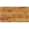 ROMHZKS Piano da tavolo rettangolare in legno massiccio di mango, 100 x 60 x 3,8 cm, per soggiorno, piano di lavoro, tavolo da pranzo