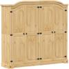 Generico Armadio Corona 194x52x186 cm in Legno Massello di Pino,Mobili,Armadietti e portaoggetti,Armadi,Marrone,89.4 kg,4012162