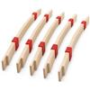 Generico Kit Rinforzo Lombare Regolabile - 4 Coppie di Listelli in Legno di Faggio Curvato 6,7 x 79 x 0,8 cm E Cursori per rete a doghe in legno
