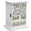 Dorunova Armadietto Portachiavi da Parete in Legno, Cassetta Organizer Chiavi | Porta Chiavi da Muro con Design Elegante, Aiuta a Organizzare le Chiavi e Decora Ingresso, Corridoio e Pareti di Casa