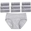 Rainjia Slip da uomo in cotone, confezionati singolarmente, confezione da 10 mutande monouso da uomo, per ospedale, viaggi, spa, massaggi, vacanze, emergenze, ecc., Confezione da 10 pezzi, XL
