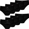 Pesail Confezione da 10 slip da uomo in cotone, taglie M-10XL, comode, senza foglietti che graffiano, Confezione da 10 pezzi, mix di colori 6, 9XL Große Größen