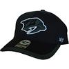 47 '47 Brand Nashville Predators Lucent Contender Stretch cap - Cappellino da Uomo - Nero - Taglia Unica
