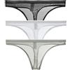 Kwelt Cordage per Uomo e Donna Sexy Tango Cordage Trasparente Free Cordage Morbido e Traspirante Sexy Intimo per Uomo e Donna