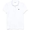 Lacoste Pf7839, Polo Donna, Bianco (Blanc), 42 (Taglia Produttore: 38)