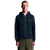 Lyle & Scott Felpa con Zip Dark Navy Uomo ML2148V Z271 Dark Navy, L