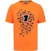Red Bull Racing Max Verstappen - Maglietta n. 1, colore: Arancione