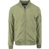 URBAN CLASSICS Giacca Bomber Uomo, Invernale, Stile Old School, Giubbotto Corto, Vestibilità Ottimale, Giacchetta a Vento Imbottito Aderente, Baseball