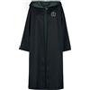 Harry Potter Slytherin Unisex Mantello nero 100% poliestere