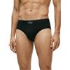 Calvin Klein Hip Brief 3Pk TI8 - Black W Blue River Fog Blue R Large